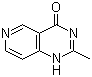 结构式 CAS# 16952-45-7, 2-甲基吡啶并[4,3-d]嘧啶-4(1H)-酮