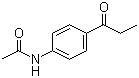 (4'-Propionyl)acetanilide molecular structure (CAS 16960-49-9)