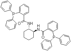 structure of CAS# 169689-05-8, (1S,2S)-(-)-1,2-Diaminocyclohexane-N,N'-bis(2-diphenylphosphinobenzoyl);(S,S)-DACH-phenyl Trost ligand