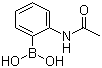 2-Acetamidophenylboronic acid molecular structure (CAS 169760-16-1)