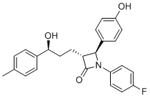 Ezetimibe Desfluoro Methyl Impurity molecular structure (CAS 1700622-07-6)