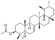 Bauerenol acetate molecular structure (CAS 17020-04-1)