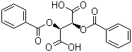 (+)-Dibenzoyl-D-tartaric acid molecular structure (CAS 17026-42-5)
