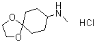 N-Methyl-1,4-dioxaspiro[4.5]decan-8-amine hydrochloride (1:1) molecular structure (CAS 1703755-78-5)