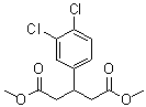 3-(3,4-Dichlorophenyl)pentanedioic acid 1,5-dimethyl ester molecular structure (CAS 1704731-34-9)