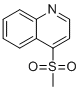 4-(Methylsulfonyl)quinoline molecular structure (CAS 17075-20-6)