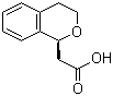 structure of CAS# 170856-84-5, (1S)-3,4-Dihydro-1H-2-benzopyran-1-acetic acid