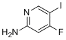 4-Fluoro-5-iodo-2-pyridinamine molecular structure (CAS 1708974-12-2)