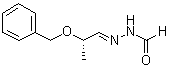 2-[(2S)-2-(Phenylmethoxy)propylidene]hydrazinecarboxaldehyde molecular structure (CAS 170985-84-9)