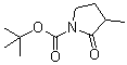 3-Methyl-2-oxopyrrolidine-1-carboxylic acid tert-butyl ester molecular structure (CAS 171017-18-8)
