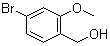 4-Bromo-2-methoxybenzyl alcohol molecular structure (CAS 17102-63-5)