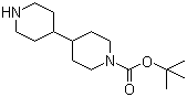 1-(tert-Butoxycarbonyl)-4,4'-bipiperidine molecular structure (CAS 171049-35-7)
