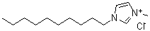 1-Decyl-3-methylimidazolium chloride molecular structure (CAS 171058-18-7)