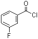 结构式 CAS# 1711-07-5, 间氟苯甲酰氯; 3-氟苯甲酰氯