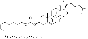 结构式 CAS# 17110-51-9, 胆固醇油醇碳酸酯