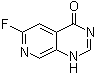 6-Fluoropyrido[3,4-d]pyrimidin-4(1H)-one molecular structure (CAS 171178-44-2)