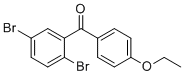 (2,5-dibromophenyl)(4-ethoxyphenyl)methanone molecular structure (CAS 1713015-63-4)
