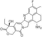 Exatecan molecular structure (CAS 171335-80-1)