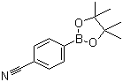 结构式 CAS# 171364-82-2, 4-氰基苯硼酸频哪醇酯