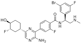 Rineterkib molecular structure (CAS 1715025-32-3)