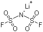 Lithium bis(fluorosulfonyl)imide molecular structure (CAS 171611-11-3)