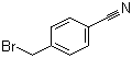 结构式 CAS# 17201-43-3, 对氰基溴化苄; 4-氰基溴化苄