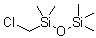 (Chloromethyl)pentamethyldisiloxane molecular structure (CAS 17201-83-1)