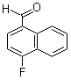 结构式 CAS# 172033-73-7, 4-氟-1-萘甲醛