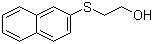 2-(2-Naphthalenylthio)ethanol  molecular structure (CAS 17225-95-5)