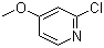 2-Chloro-4-methoxypyridine molecular structure (CAS 17228-69-2)