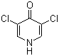 structure of CAS# 17228-70-5, 3,5-Dichloro-4-hydroxypyridine;3,5-Dichloro-4-pyridinone