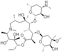 N'-(Desmethyl)azithromycin molecular structure (CAS 172617-84-4)