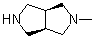 cis-Octahydro-2-methylpyrrolo[3,4-c]pyrrole molecular structure (CAS 172739-03-6)