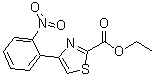 4-(2-Nitrophenyl)-2-thiazolecarboxylic acid ethyl ester molecular structure (CAS 172848-60-1)