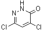 4,6-Dichloro-3(2H)-pyridazinone molecular structure (CAS 17285-37-9)