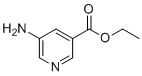 structure of CAS# 17285-76-6, Ethyl 5-aminopyridine-3-carboxylate;5-Amino-3-pyridinecarboxylicacidethylester; 5-Amino-nicotinic acid ethyl ester; 5-Aminopyridine-3-carboxylic acid ethyl ester