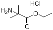 Ethyl 2-amino-2-methylpropanoate hydrochloride molecular structure (CAS 17288-15-2)