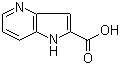 1H-Pyrrolo[3,2-b]pyridine-2-carboxylic acid molecular structure (CAS 17288-35-6)