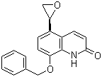 5-(2R)-2-Oxiranyl-8-benzyloxy-2(1H)-quinolinone molecular structure (CAS 173140-90-4)