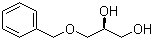 (S)-3-苄氧基-1,2-丙二醇分子结构 (CAS 17325-85-8)