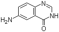 structure of CAS# 17329-31-6, 6-Amino-3H-quinazolin-4-one