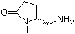 structure of CAS# 173336-98-6, (R)-5-Aminomethylpyrrolidin-2-one
