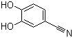 3,4-二羟基苯腈分子结构 (CAS 17345-61-8)