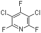 结构式 CAS# 1737-93-5, 3,5-二氯-2,4,6-三氟吡啶