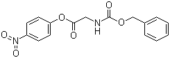 N-(Benzyloxycarbonyl)glycine 4-nitrophenyl ester molecular structure (CAS 1738-86-9)