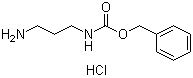 structure of CAS# 17400-34-9, N-Carbobenzyloxy-1,3-diaminopropane hydrochloride;N-(Benzyloxycarbonyl)propane-1,3-diamine hydrochloride