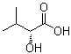 (2R)-3-Methyl-2-hydroxybutanoic acid molecular structure (CAS 17407-56-6)