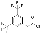 3,5-Bis(trifluoromethyl)phenylacetyl chloride molecular structure (CAS 174083-39-7)