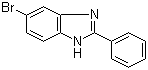 结构式 CAS# 1741-50-0, 5-溴-2-苯基苯并咪唑