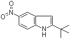 2-叔丁基-5-硝基吲哚分子结构 (CAS 174274-85-2)